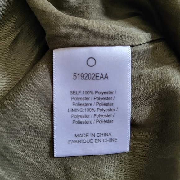 New Dolan Collection Elise Tasseled Green Dress Anthropologie NWT XXS - Picture 10 of 11